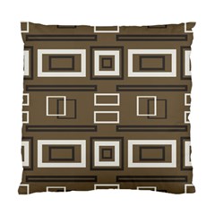 Abstract Pattern Geometric Backgrounds   Standard Cushion Case (one Side) by Eskimos