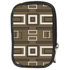 Abstract Pattern Geometric Backgrounds   Compact Camera Leather Case by Eskimos