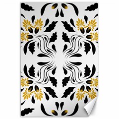 Folk Flowers Print Floral Pattern Ethnic Art Canvas 20  X 30  by Eskimos