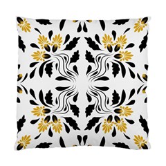 Folk Flowers Print Floral Pattern Ethnic Art Standard Cushion Case (two Sides) by Eskimos