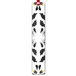 Folk flowers print Floral pattern Ethnic art Large Book Marks Front