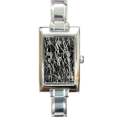 Abstract Light Games 9 Kiran Fa457 Rectangle Italian Charm Watch by DimitriosArt