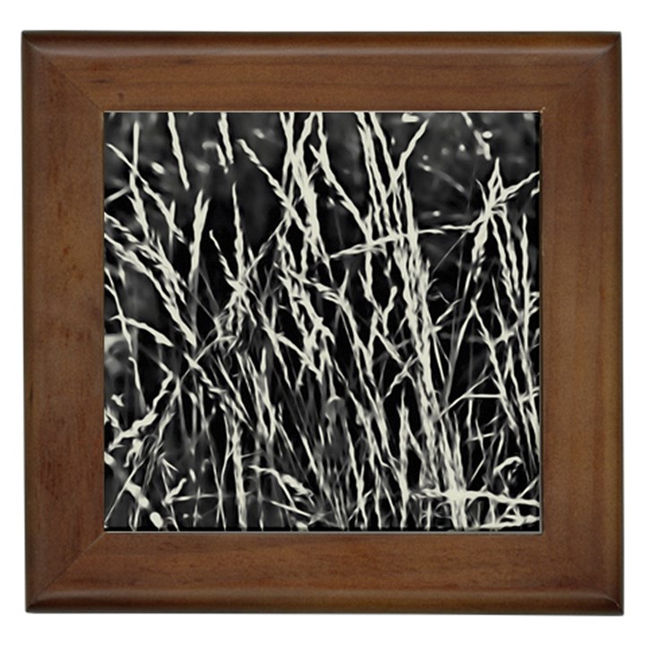 Abstract Light Games 9 Kiran Fa457 Framed Tile