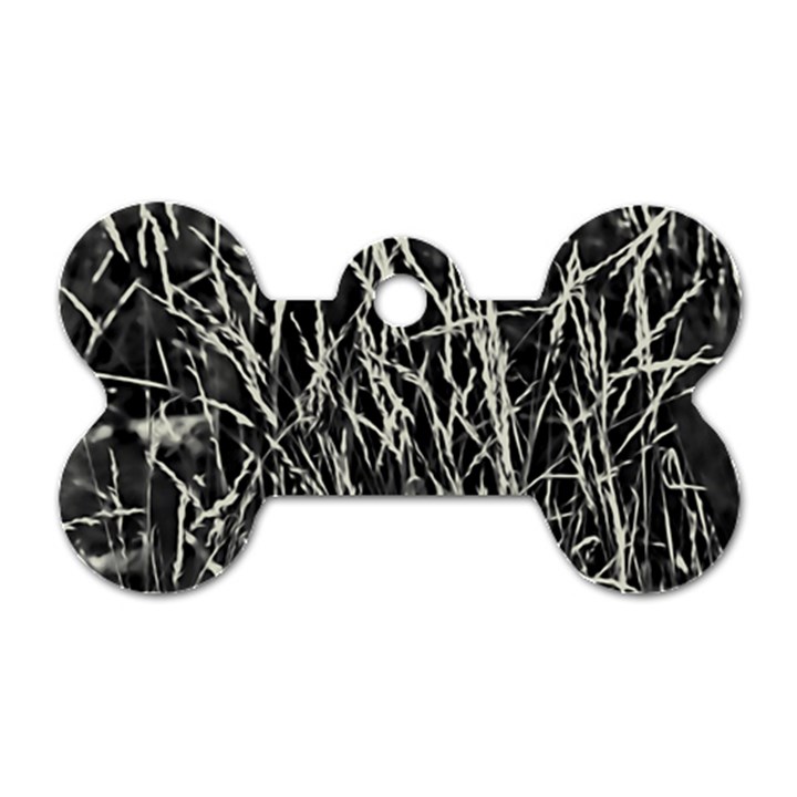 Abstract Light Games 9 Kiran Fa457 Dog Tag Bone (Two Sides)