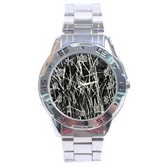 Abstract Light Games 9 Kiran Fa457 Stainless Steel Analogue Watch by DimitriosArt