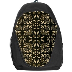 Folk Flowers Print Floral Pattern Ethnic Art Backpack Bag by Eskimos