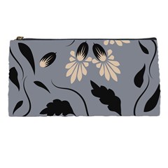 Folk Flowers Print Floral Pattern Ethnic Art Pencil Case by Eskimos