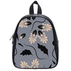 Folk Flowers Print Floral Pattern Ethnic Art School Bag (small) by Eskimos