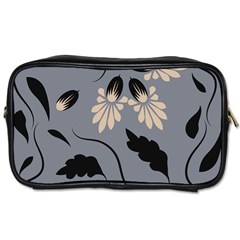 Folk Flowers Print Floral Pattern Ethnic Art Toiletries Bag (one Side) by Eskimos