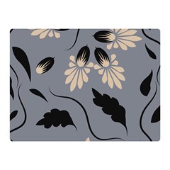 Folk Flowers Print Floral Pattern Ethnic Art Double Sided Flano Blanket (mini)  by Eskimos