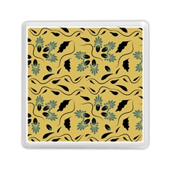 Folk Flowers Print Floral Pattern Ethnic Art Memory Card Reader (square) by Eskimos