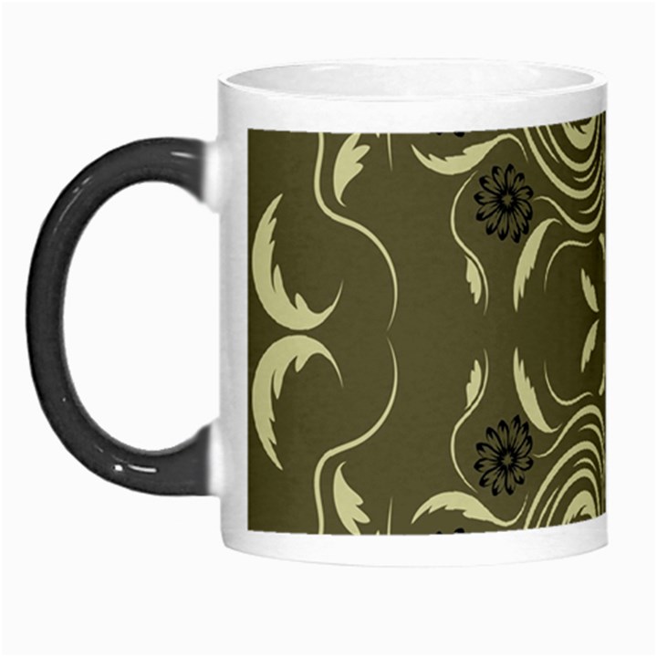 Folk flowers print Floral pattern Ethnic art Morph Mugs