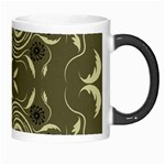 Folk flowers print Floral pattern Ethnic art Morph Mugs Right