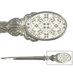 Folk flowers print Floral pattern Ethnic art Letter Opener Front