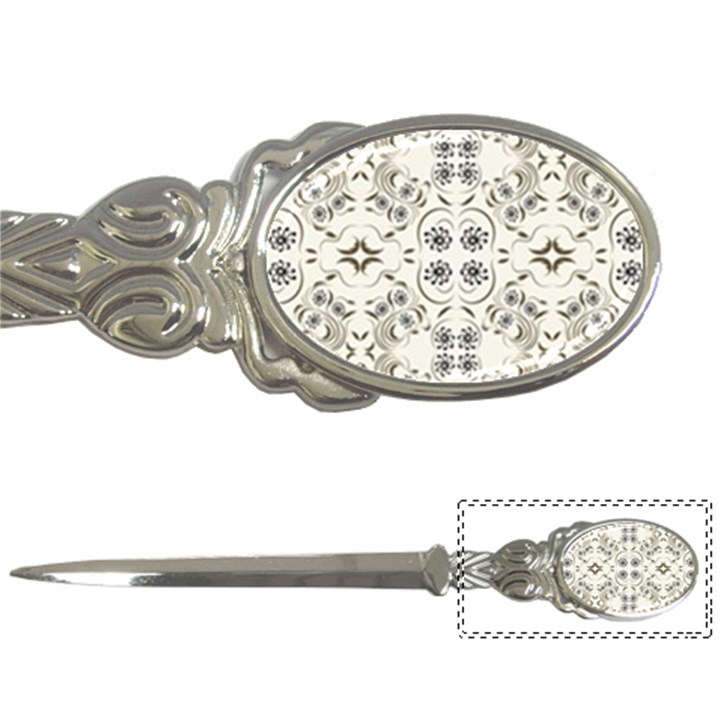 Folk flowers print Floral pattern Ethnic art Letter Opener