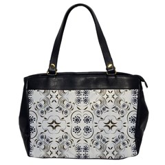 Folk Flowers Print Floral Pattern Ethnic Art Oversize Office Handbag by Eskimos