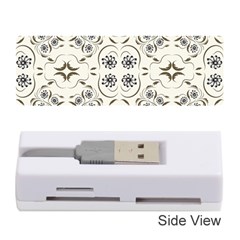 Folk Flowers Print Floral Pattern Ethnic Art Memory Card Reader (stick) by Eskimos