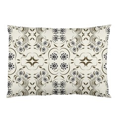 Folk Flowers Print Floral Pattern Ethnic Art Pillow Case (two Sides) by Eskimos