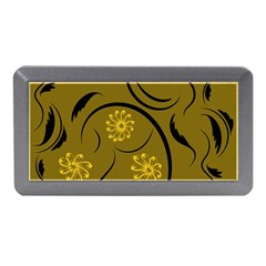 Folk Flowers Print Floral Pattern Ethnic Art Memory Card Reader (mini) by Eskimos