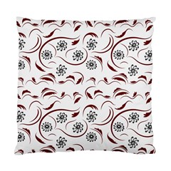 Folk Flowers Print Floral Pattern Ethnic Art Standard Cushion Case (two Sides) by Eskimos