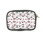 Folk flowers print Floral pattern Ethnic art Coin Purse Back