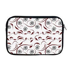 Folk Flowers Print Floral Pattern Ethnic Art Apple Macbook Pro 17  Zipper Case by Eskimos