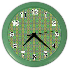 Found It Color Wall Clock