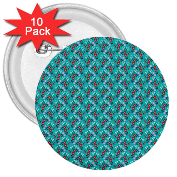 Digital Illusion 3  Buttons (10 pack) 