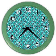 Digital Illusion Color Wall Clock by Sparkle