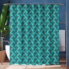 Digital Illusion Shower Curtain 60  x 72  (Medium) 