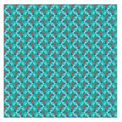 Digital Illusion Large Satin Scarf (square) by Sparkle