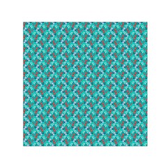 Digital Illusion Small Satin Scarf (Square)