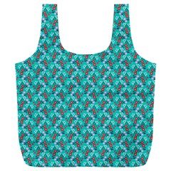 Digital Illusion Full Print Recycle Bag (xxl) by Sparkle