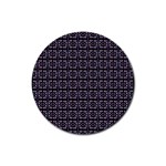 Freesia Rubber Coaster (Round) Front