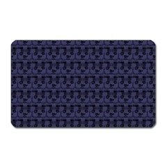 Fu Manchu Magnet (rectangular) by Sparkle