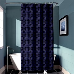 Fu Manchu Shower Curtain 36  X 72  (stall)  by Sparkle