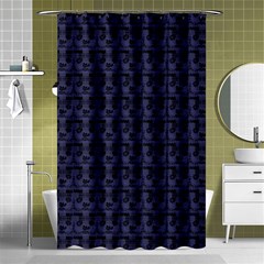 Fu Manchu Shower Curtain 48  X 72  (small)  by Sparkle