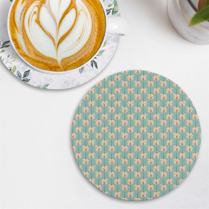 Fresh Scent UV Print Round Tile Coaster