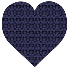 Fu Manchu Wooden Puzzle Heart by Sparkle