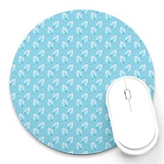 Frozen Forest Round Mousepads by Sparkle