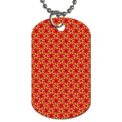 Funhouse Of Mirrors Dog Tag (one Side) by Sparkle