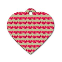 Garden Dog Tag Heart (two Sides) by Sparkle