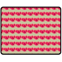 Garden Double Sided Fleece Blanket (medium)  by Sparkle