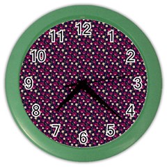 Garden Wall Color Wall Clock by Sparkle