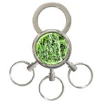 Green desire 3-Ring Key Chain Front