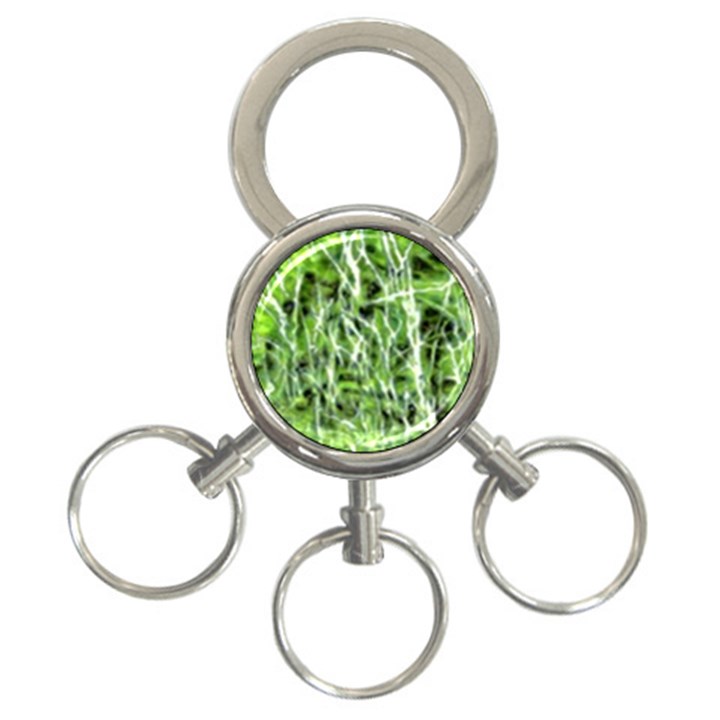 Green desire 3-Ring Key Chain