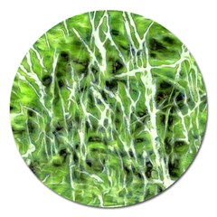 Green Desire Magnet 5  (round) by DimitriosArt