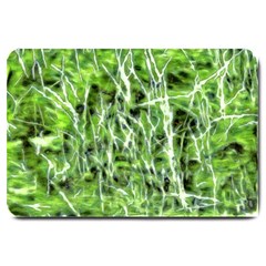 Green Desire Large Doormat  by DimitriosArt