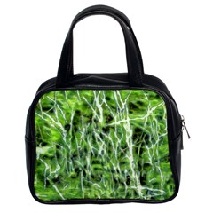 Green Desire Classic Handbag (two Sides) by DimitriosArt