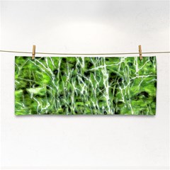 Green Desire Hand Towel by DimitriosArt